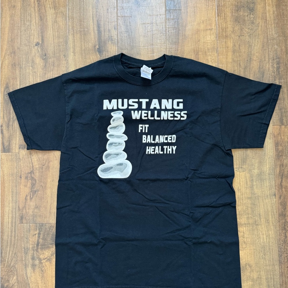 Wellness Black T-Shirt for Men